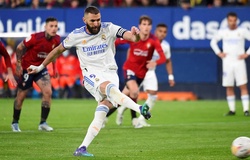 Lời nguyền phạt đền của Benzema khiến Real Madrid lần đầu mất điểm