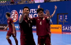 Thái Lan thắng nghẹt thở, là đại diện duy nhất Đông Nam Á vào bán kết futsal châu Á 2022