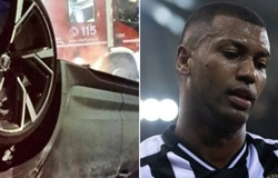 Tiền vệ người Brazil của Udinese thoát chết sau khi xe lật và bốc cháy