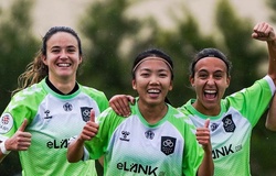 Huỳnh Như lập cú đúp, ghi 4 bàn chỉ sau 2 trận ở châu Âu