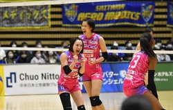 Trực tiếp Thanh Thúy thi đấu bóng chuyền Nhật Bản ngày 20/11: PFU BlueCats vs Okayama