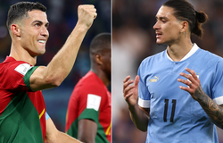 Đội hình ra sân chính thức Bồ Đào Nha vs Uruguay: Ronaldo đọ tài Nunez