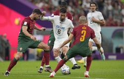 Uruguay đứng cuối bảng sau khi thua Bồ Đào Nha vẫn có cơ hội đi tiếp
