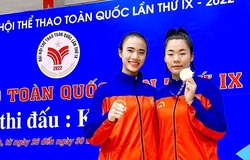 Chị em nhà vô địch thế giới Karate tranh tài ở Đại hội Thể thao toàn quốc 2022