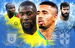 Đội hình ra sân chính thức trận Cameroon vs Brazil: Kẻ đóng thế sẵn sàng