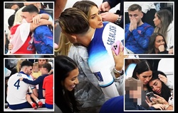 Những ngôi sao Anh được dàn Wags vỗ về ngay trên khán đài