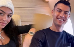 Hình ảnh Ronaldo cùng gia đình đến Al Nassr bằng máy bay riêng