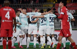 Inter bị đội mới lên hạng chia điểm ở phút bù giờ từ pha phản lưới