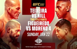 Lịch thi đấu UFC 283: Glover Teixeira vs Jamahal Hill 