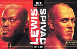 Lịch thi đấu UFC Fight Night 218: Derrick Lewis vs Serghei Spivac