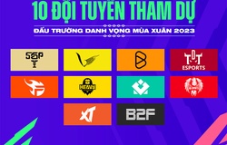 Bảng xếp hạng Đấu Trường Danh Vọng Mùa Xuân 2023 Liên Quân Mobile
