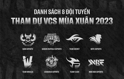 Đội hình VCS Mùa Xuân 2023: Danh sách tham dự chính thức