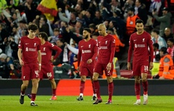 Liverpool đánh dấu thất bại tồi tệ nhất lịch sử cúp châu Âu 
