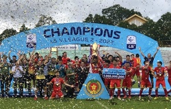 Đội vô địch hạng Nhất Quốc gia 2023 được thưởng 2 tỷ đồng