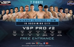 VSP Pro #2: Những màn ra mắt của dàn võ sĩ Boxing tài năng trẻ