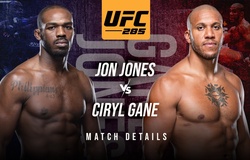 Lịch thi đấu UFC 285: Jon Jones vs. Ciryl Gane