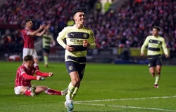 Man City vẫn nuôi giấc mơ ăn ba sau cú đúp của Foden ở FA Cup