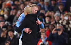 Haaland nói gì với Guardiola sau khi được thay ra?