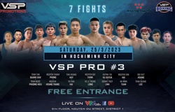 Lịch thi đấu Boxing VSP Pro 3: Nguyễn Văn Hải đối đầu tài năng trẻ