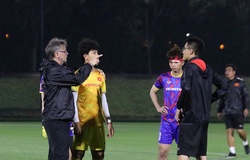 HLV Troussier khắc phục sai số của U23 Việt Nam trước trận tranh hạng 9 U23 Doha Cup