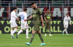 AC Milan mắc “hội chứng” Champions League, sút 23 lần vẫn không ghi bàn