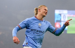 Haaland ghi bàn tốt hơn Ronaldo trong mùa đầu tiên ở Man City
