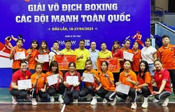 Hà Nội và TP.HCM thống trị giải Boxing trước thềm SEA Games 32