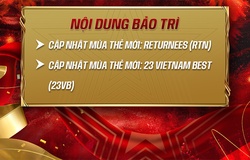 FIFA Online 4: Bảo trì FO4 hôm nay, cập nhật mùa 23VB và RTN đến mấy giờ?