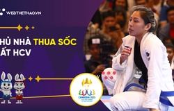 Cô gái vàng Campuchia Jujitsu Jessa Khan thua sốc ở chung kết, mất HCV