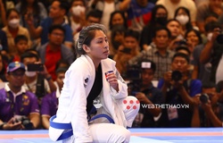 "Tượng đài" mang 3 dòng máu Jessa Khan thua sốc, mất HCV Jujitsu SEA Games ngay trên sân nhà