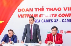 Phó Thủ tướng Trần Lưu Quang và tổng thư ký ASEAN đến dự lễ khai mạc SEA Games 32
