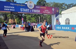 Cô bé 37 kg Lê Thị Tuyết giành huy chương marathon SEA Games 32, ĐKVĐ Hoàng Nguyên Thanh chỉ về ba