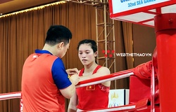 Dính chấn thương, Nguyễn Thị Tâm thất bại ở trận boxing SEA Games 32 đẳng cấp thế giới