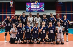 Sau trận thua cực sâu Việt Nam, bóng chuyền nữ Campuchia bất ngờ bỏ giữa chừng SEA Games 32