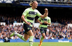 Haaland đạt cột mốc phi thường với Man City sau 3 lần… chạm bóng