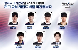 Đội tuyển Liên Minh Huyền Thoại Hàn Quốc công bố đội hình tham dự ASIAN Games 2023