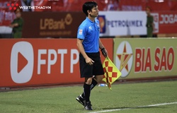 Trợ lý trọng tài “cướp” bàn thắng của SLNA nhận án phạt nội bộ