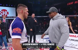 Bellator 297 Vadim Nemkov: "Yoel Romero có suất tranh đai không vì thành tích tốt"