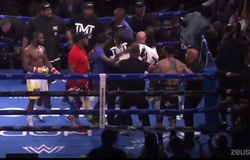 Floyd Mayweather Jr loạn đả với cháu trai trùm mafia trên sàn Boxing