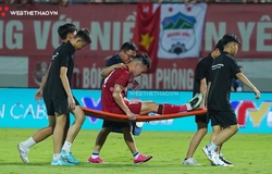 Chấn thương của Hoàng Đức ra sao khi rời sân sớm ở trận gặp Hong Kong (Trung Quốc)?