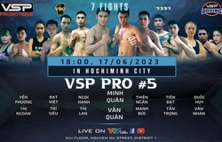 Trực tiếp Boxing chuyên nghiệp VSP Pro 5: Phan Minh Quân vs. Đào Văn Quân