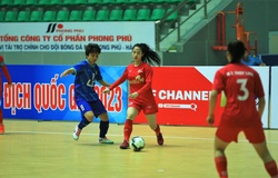 Hotgirl Trần Thị Duyên và Phong Phú Hà Nam ngậm ngùi về nhì ở giải Futsal VĐQG  2023