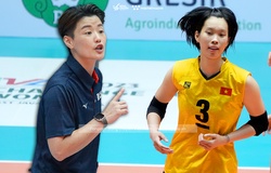 HLV Đài Bắc Trung Hoa cổ vũ trò cũ Thanh Thúy và Việt Nam trước trận Chung kết AVC Challenge Cup