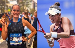 VĐV HCV quần vợt Olympic đi tìm sự bình yên trên đường chạy marathon