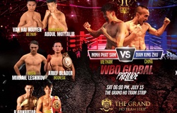 Trực tiếp WBO Global Prelude: Sẳm Minh Phát đối đầu võ sĩ số 1 Trung Quốc