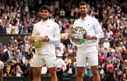 Bảng xếp hạng ATP Tour sau Wimbledon 2023: Alcaraz bỏ xa Djokovic