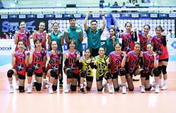 Trực tiếp bóng chuyền SEALECT Cup 2023: Bán kết Hóa Chất Đức Giang Tia Sáng vs Nonthaburi