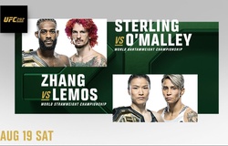 Lịch thi đấu UFC 292: Aljamain Sterling vs Sean O'Malley