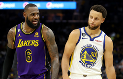 Đội hĩnh vĩ đại nhất lịch sử NBA của Stephen Curry: Vắng bóng LeBron James