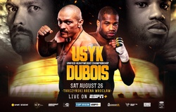 Lịch thi đấu Boxing: Oleksandr Usyk vs Daniel Dubois